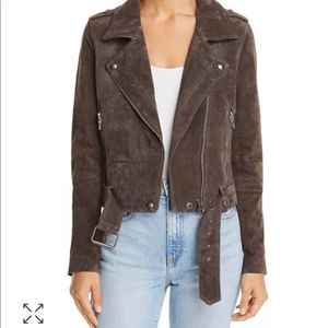 Blank NYC Suede Moto Jacket